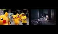 Pikachu Guards Marching