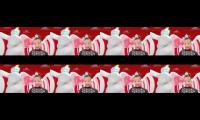 target tv display during cristmas time