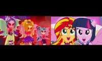 Equestria Girls Rainbow Rocks - Welcome to the show multilanguage [VIDEO VERSION]