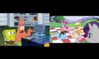 Bob Esponja Y My Little Pony Momentos Divertidos 2