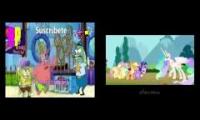 Bob Esponja Y My Little Pony Momentos Divertidos 1