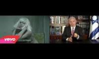 Benjamin Netanyahu sings Chandelier by Sia