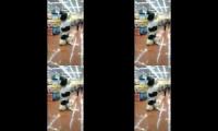 The supermarket cow dance