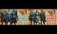 Monster Hunter 4 Ultimate Male and Female Armor Comparison