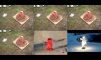 Coke and Mentos Volcano Elmo Blow up