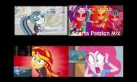 Equestria Girls Quadparison