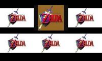 All Zelda: Ocarina of Time Temples played at once
