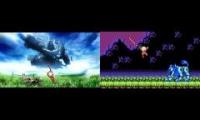 Xenoblade Chronicles: You Will Know Our Names - Original vs. 8-bit