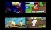 spongebob vs inanimate insanity ll sparta quadparison 2