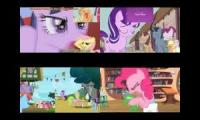 My Little Pony:Friendship Is Magic Sparta Quadparison