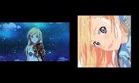 Your Lie In April - My Truth Rondo Capriccioso - Ena and Kaori Miyazono