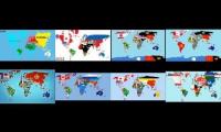 Future World Map 2015 years