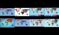 Future World Map 2015 years