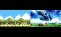 Xenoblade Chronicles Gaur Plains 8 Bit + Original