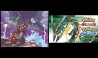 Pokemon Rayquaza Battle Theme (Old+New)(Sync the right one with pause/play)