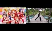 Love live hardcore swag dance 2015 pranks