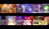 All Inside Out Movie Clips Played At Once