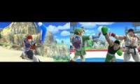 Super Smash Brothers 4 - Roy And Ryu Leak