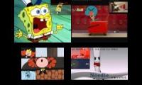 Spongebob, Gumball, Princess Morbucks and Needy has a Sparta Madhouse V3 Remix