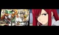 Shingeki No Kyojin and Erza's theme- SWORD MIX