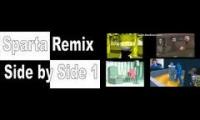 sparta exdented ft electro pop remixes side by side [gumbob vs this is quadparison]