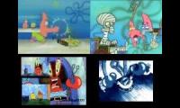 Patrick VS. Mr Krab's - Sparta Quadparison