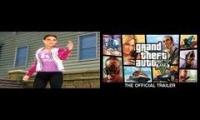 GTA V trailers (GTA IV trailer vs Offical GTA V trailer)