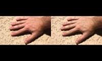 EVM-hand in natural lighting (sunny)