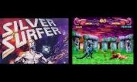 Sega Surfer Avgn Mashup Sega 32x And Silver Surfer