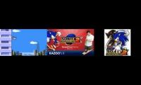 City Escape/Escape from the City (Sonic Adventure 2): 8-bit vs. Kazoo vs. Original