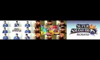 E3 2013 reveal trailer theme (Super Smash Bros. for Wii U/3DS): Kazoo vs. Acapella vs. Original
