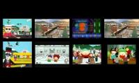 8 South Park Theme Song Intros Played at once