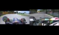 Canadian Grand Prix pole lap comparison 2012 and 2014