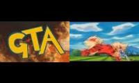 Pokemon vs GTA V Side by Side