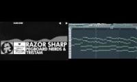 razor sharp pegboard nerd/piano