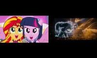 Scott Pilgrim vs. the Dazzlings (WARNING: Contains spoilers for MLP Rainbow Rocks)