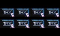 (Seizure Warning) The THX logo has a Sparta Remix Multiplied by 8