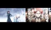 Attack on Frozen comparison