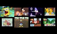 Nickelodeon VS Disney VS Cartoon Network VS Adult Shows Sparta Madhouse V3 Remix Eightparison
