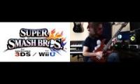 Super Smash Bros. 3DS/U - Battlefield (Original + Metal Cover Mashup)