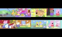 8 peppa pig episodes mashup