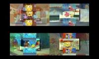 (YTPMV) Spongebob Squarepants Season 1 Episodes 1 2 3 and 4 a scan quadparison