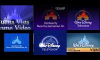 all the buena vista home video and disney logos