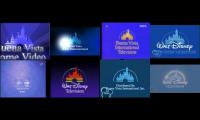 all the disney and buena vista logos