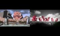 Shingeki no pony with Naruto Shippuden opening 7