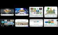 the wii menu of lots of wii games at once