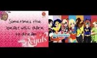 Ever After High vs DC Super Hero Girls