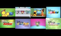 lots of idents of disney junior