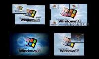 Windows 98 Sparta Quadparison