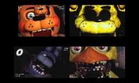 Five Nights at Freddys has a lot of sparta remixes (Early 90 sub special?)